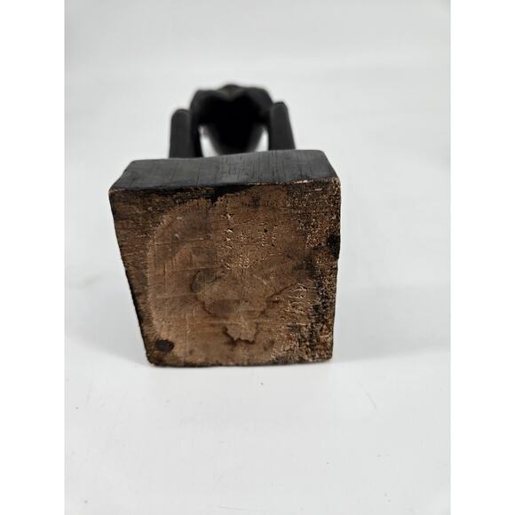 Vintage Senufo Carved African Folk Art Wooden Abstract Statue Figure - Picture 15 of 16